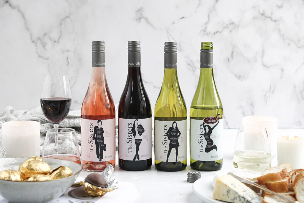 The Sisters wine range