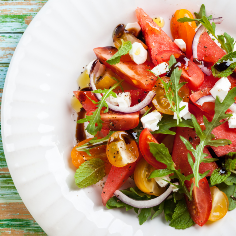 Summer Rosé and Watermelon Salad